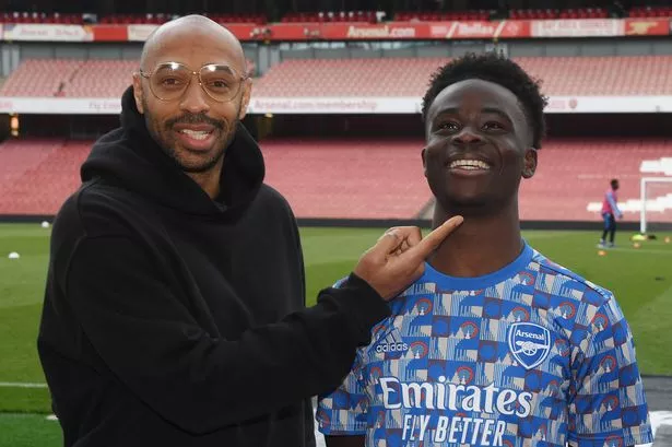 Bukayo Saka reveals role Thierry Henry played in Arsenal’s historic win over Real Madrid