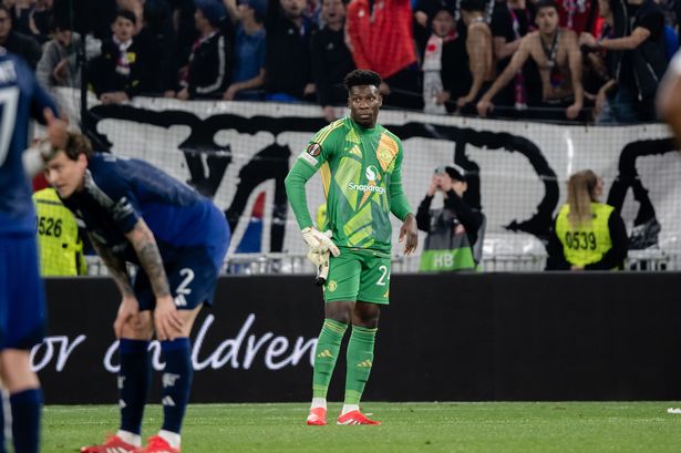 What Man Utd players did to Andre Onana after final whistle of Lyon horror show