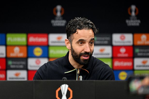 Ruben Amorim reveals all about two Man Utd stars who left Lyon match at half-time