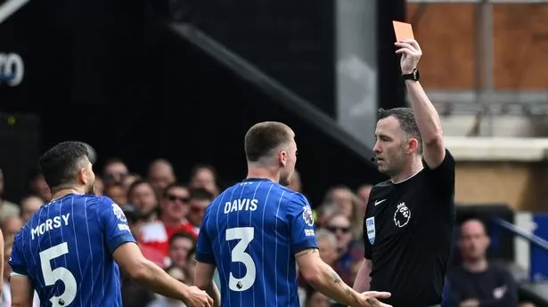 Premier League issue explanation on red card after horror tackle in Arsenal vs Ipswich