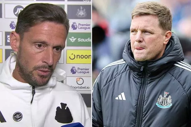 Eddie Howe’s assistant delivers health update on Newcastle manager as he misses Man Utd game