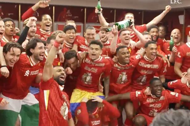 Dancing, cigars and Champagne – inside Liverpool’s wild title celebrations
