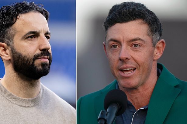 Ruben Amorim sends message to Rory McIlroy after Masters champion’s Man Utd dig