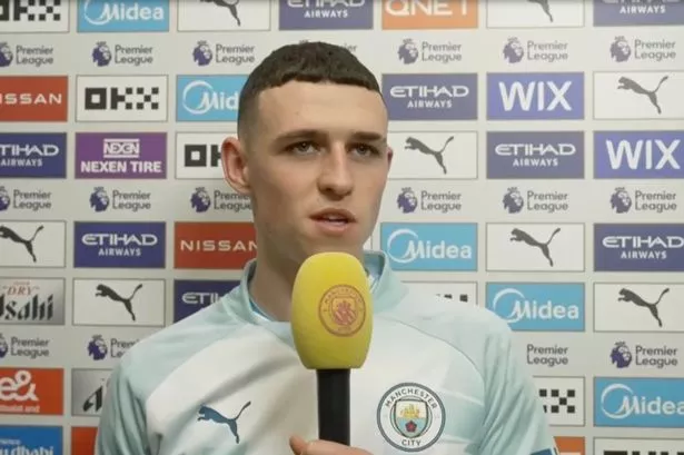 Phil Foden issues three-word message after being target of vile Man Utd chants