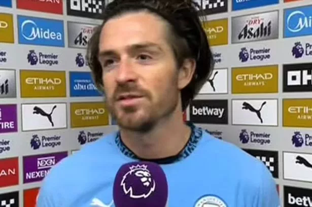 Jack Grealish fights back tears in interview as Man City star dedicates goal to late brother