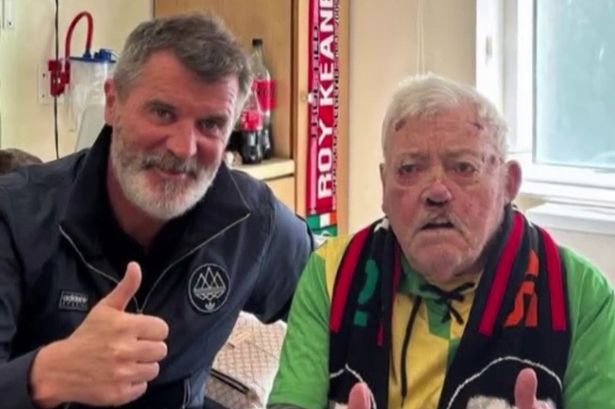 Roy Keane shows his true colours with classy gesture to superfan, 77, with dementia