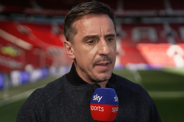 Gary Neville moans ‘this has got to stop’ live on Sky Sports during Man Utd vs Man City