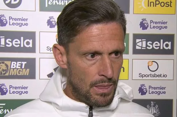 Newcastle assistant reveals message from ill Eddie Howe after Magpies thrash Man Utd