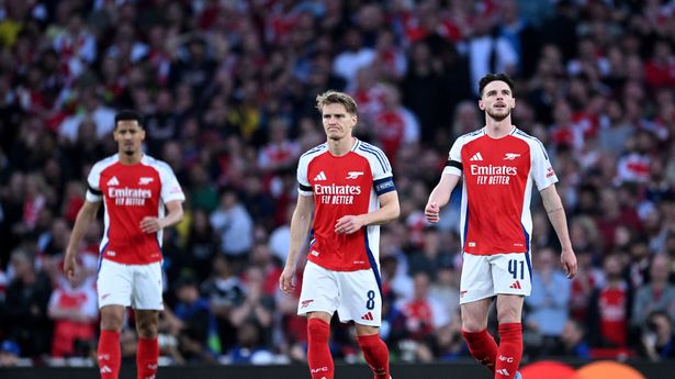 Arsenal’s sobering night as three PSG stars teach Mikel Arteta a huge lesson