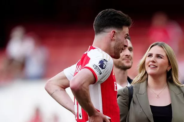 Declan Rice’s girlfriend had ‘sad’ conversation with Dani Dyer after cruel online trolling