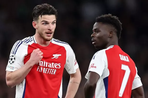 Bukayo Saka’s seven-word message to Declan Rice, Nicolas Jover plan, Mikel Arteta reaction