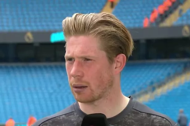 Kevin De Bruyne lets two Man City chiefs know exactly what he thinks about ‘shock’ exit