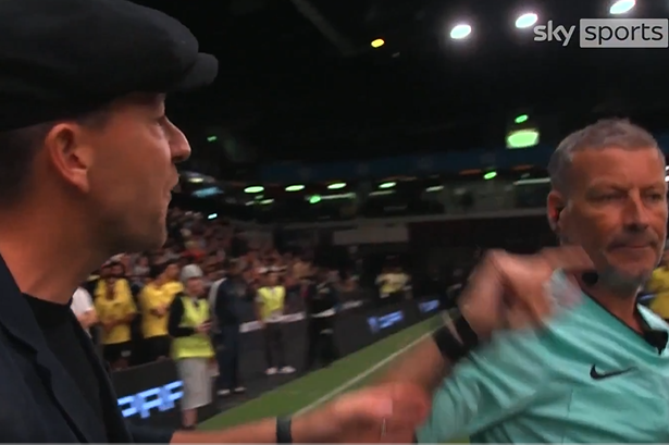 John Terry and Mark Clattenburg clash after ex-Man Utd star sent off for horror tackle