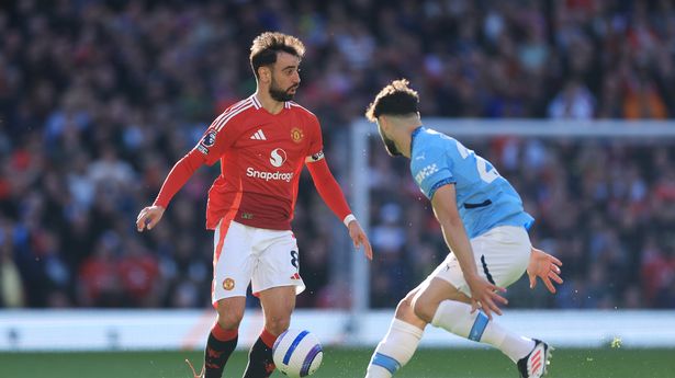 Bruno Fernandes snaps at THREE Man Utd team-mates during Man City clash as Gary Neville weighs in