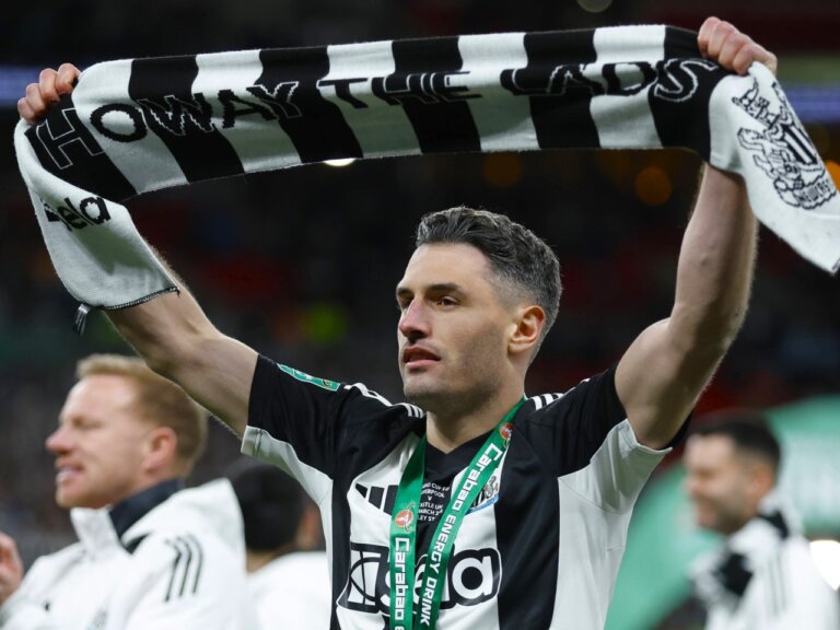 Newcastle confirm length of Fabian Schar contract extension as Eddie Howe heaps praise on “outstanding” defender