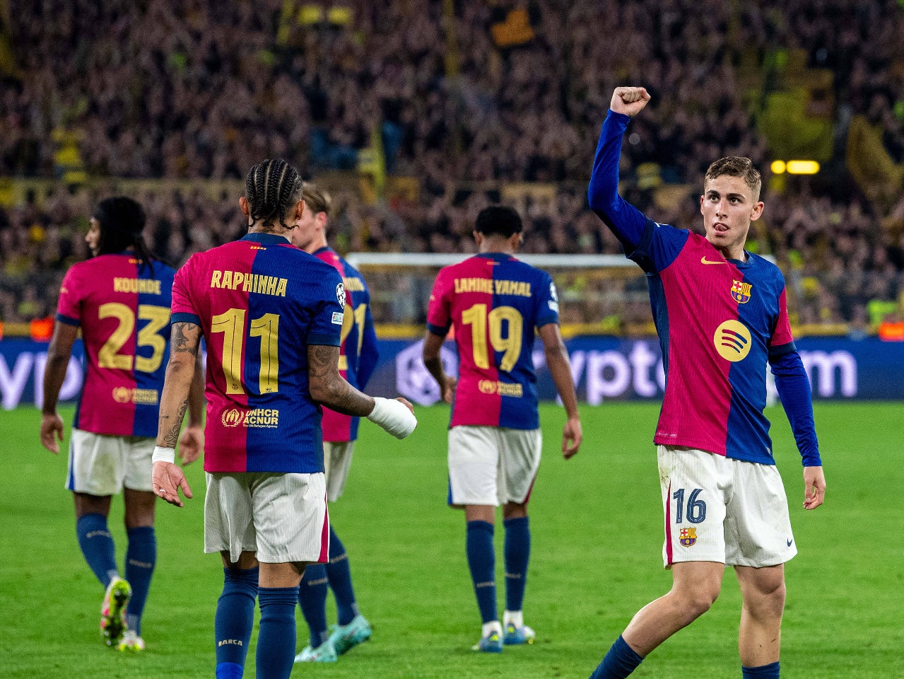 Dortmund (3) 3-1 (5) Barcelona: Highlights, man of the match, stats as Hansi Flick's side limp over the line to reach Champions League semi-finals