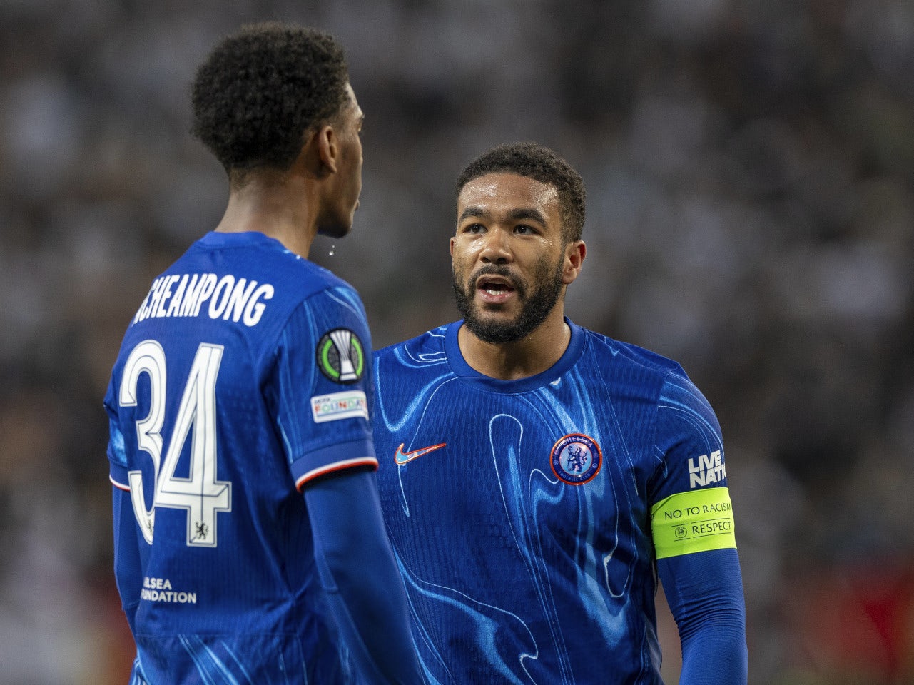 Chelsea head coach Enzo Maresca declares "love" for defender after win over Legia Warsaw in Conference League