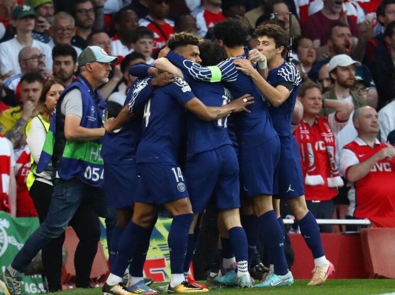 Arsenal 0-1 PSG: Highlights, man of the match, stats as Luis Enrique’s men take a one-goal lead back to Paris