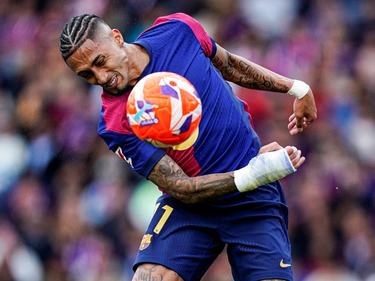 Barcelona 4-3 Celta Vigo: Highlights, man of the match, stats as Raphinha inspires fightback to maintain La Liga title race lead