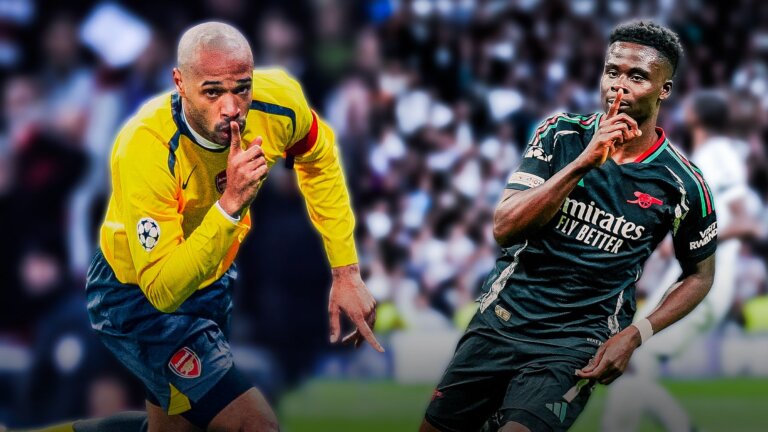 Fearless Saka channels Henry with his Real Madrid ‘remontada’