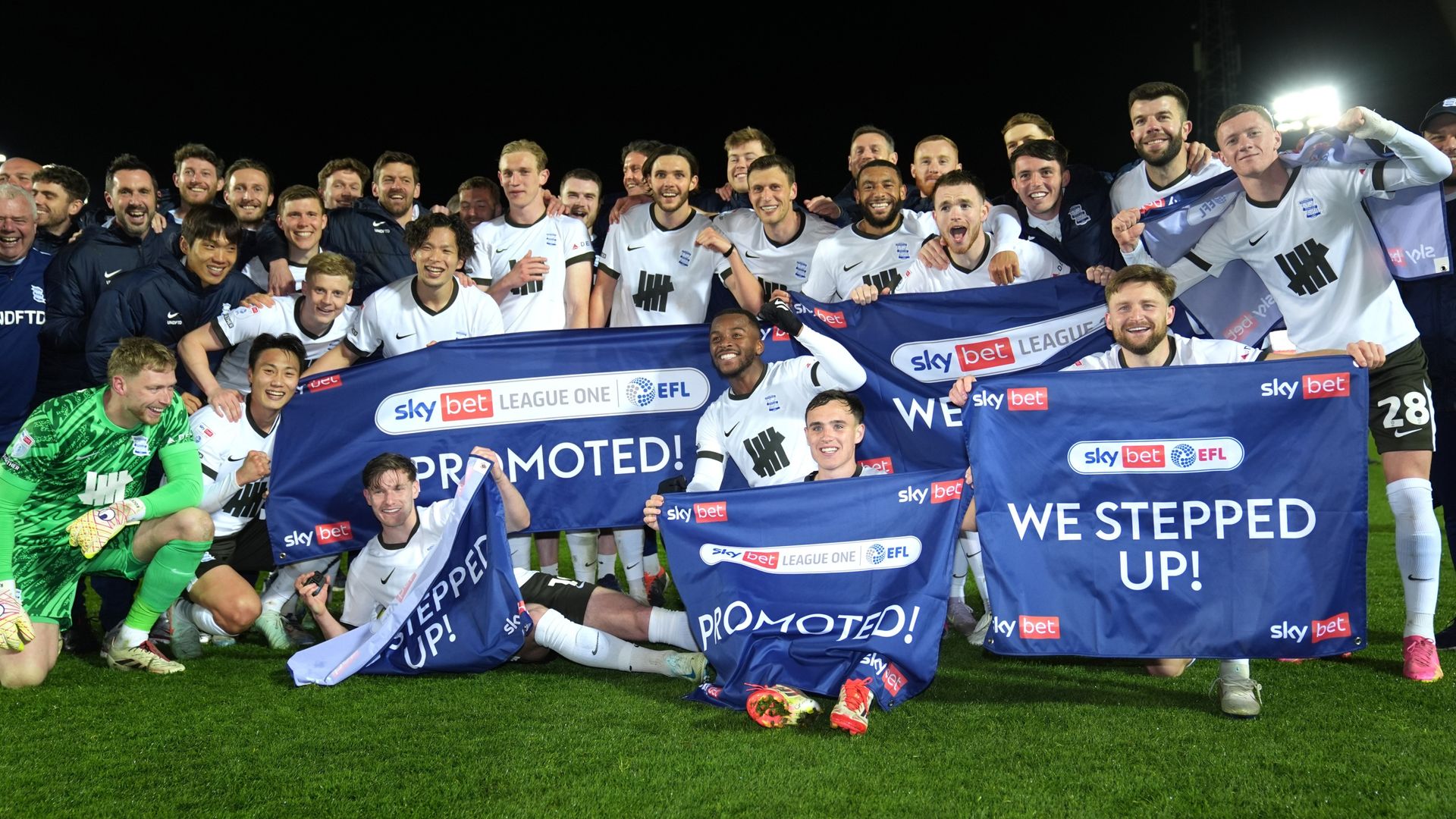 Promoted Birmingham crowned League One champions