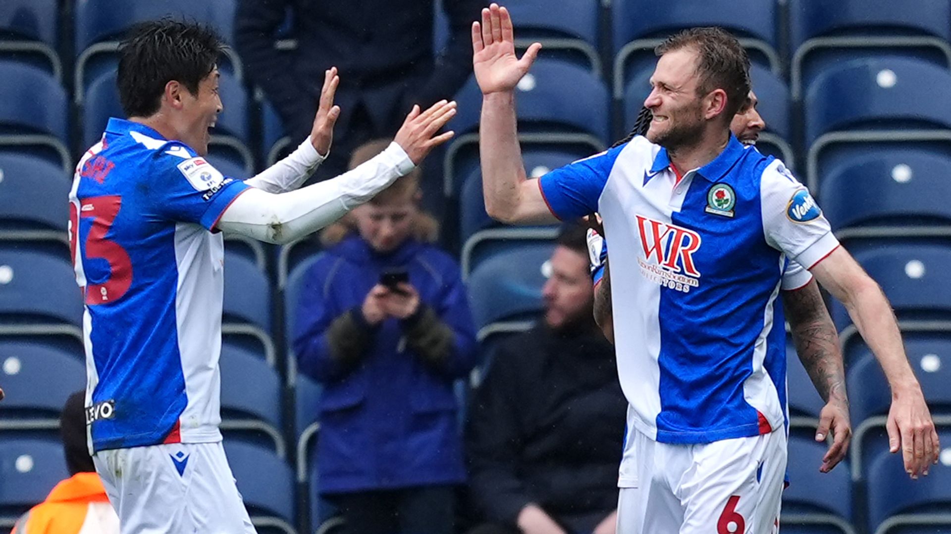 Blackburn run riot against Millwall in battle for play-off spot