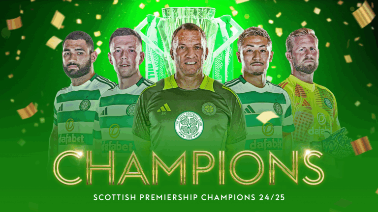 Celtic crowned Scottish Premiership champions