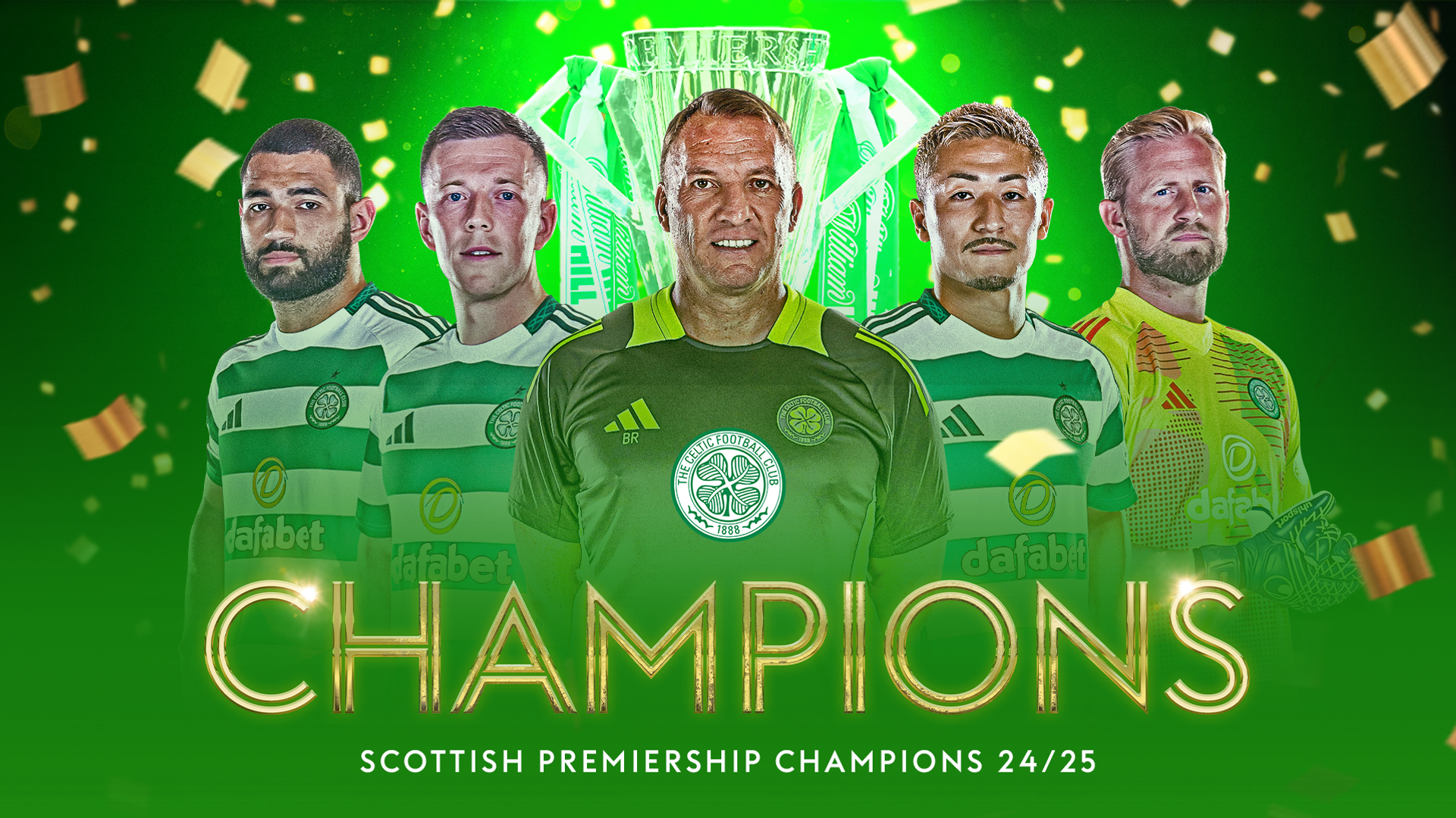 Celtic crowned Scottish Premiership champions