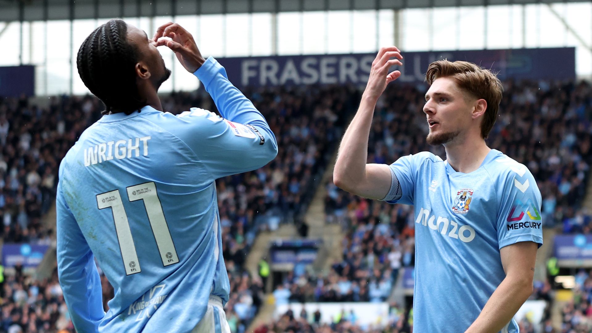 Coventry take significant step towards the play-offs with West Brom win