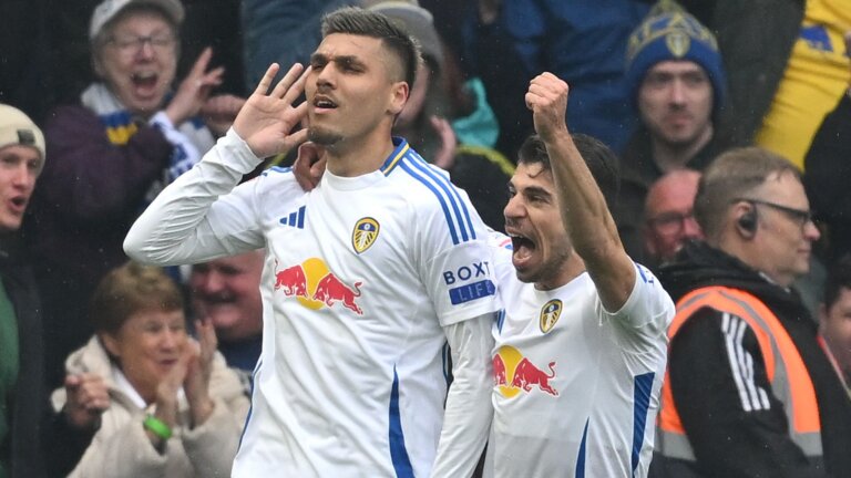 Leeds on brink of Premier League promotion after thumping Stoke