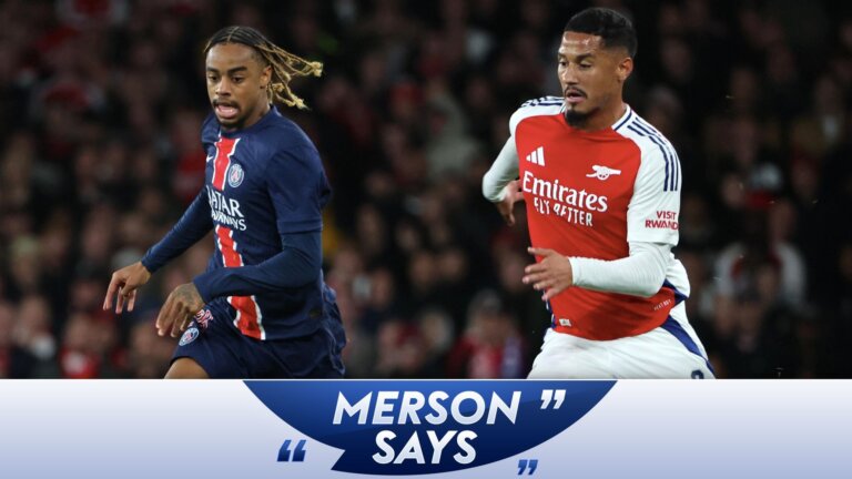 Merson Says: Arsenal can beat PSG and have ‘massive chance’ to win CL