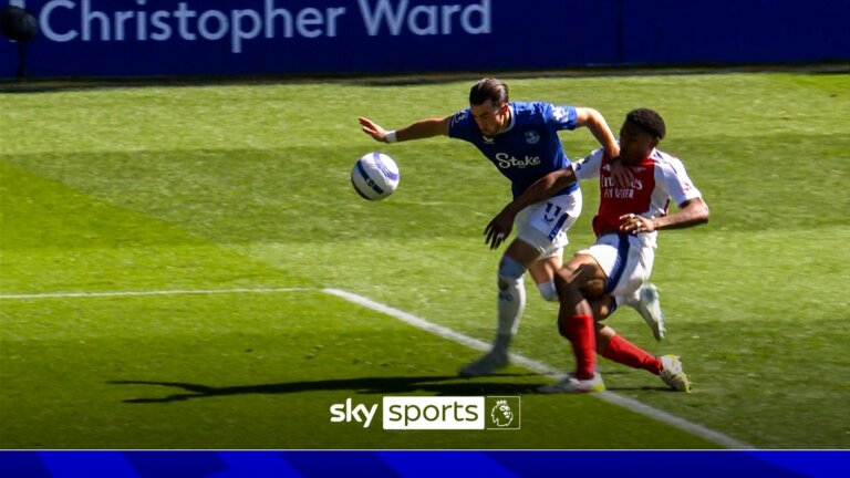 Ref Watch: Why Everton’s penalty against Arsenal was incorrect