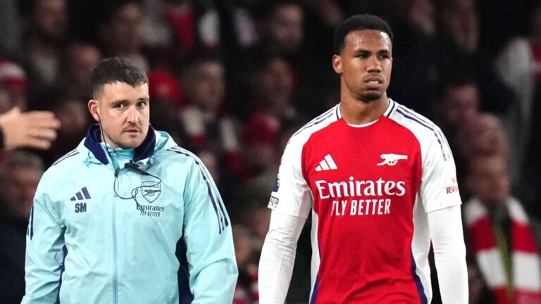 Arsenal rule Gabriel out for rest of season