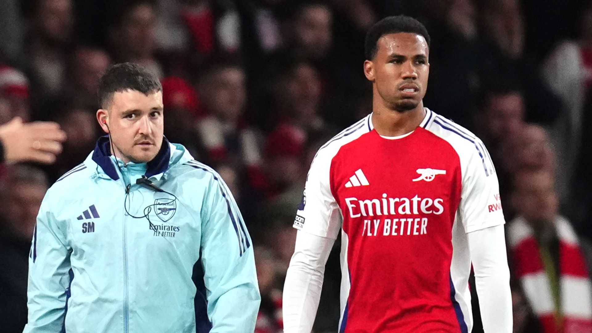 Arsenal rule Gabriel out for rest of season