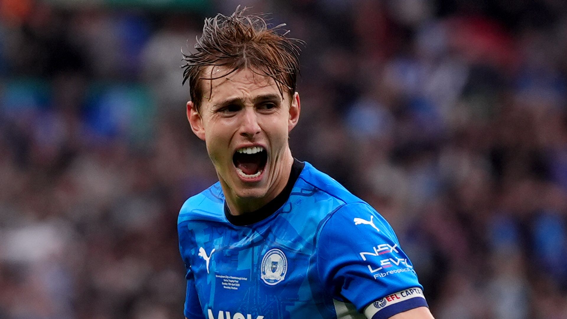 Birmingham's double dream dashed as Peterborough retain Vertu Trophy