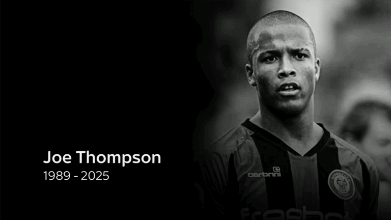 Former Rochdale midfielder Thompson dies aged 36