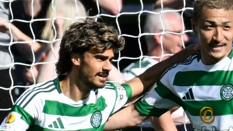 Five-star Celtic thump St Johnstone to set up Scottish Cup final with Aberdeen