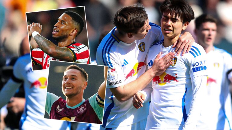 The promotion pendulum swings again: Leeds slip continues as Burnley take charge