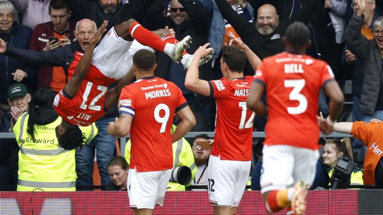 Luton boost survival hopes with massive win at relegation rivals Derby