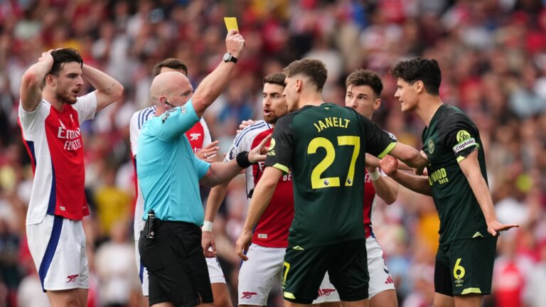 Ref Watch: Norgaard’s tackle on Martinelli, semi-automated offsides