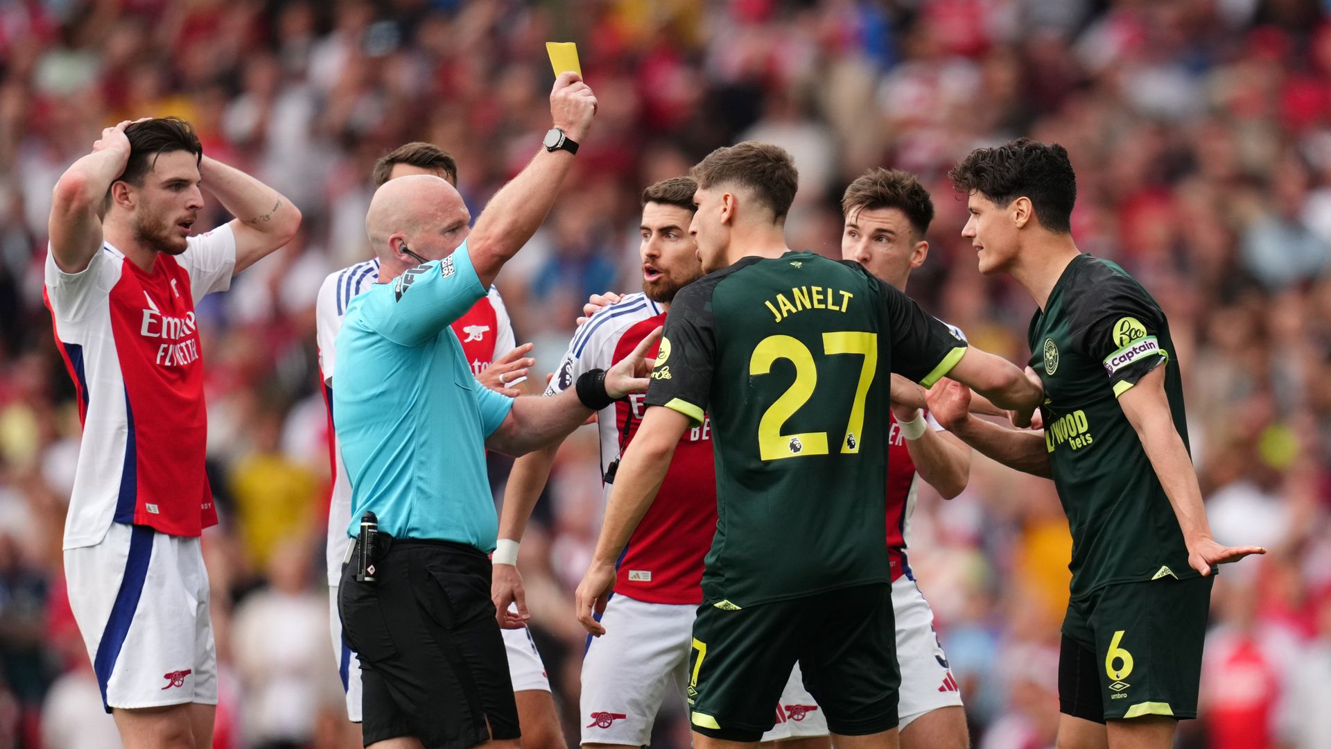 Ref Watch: Norgaard's tackle on Martinelli, semi-automated offsides