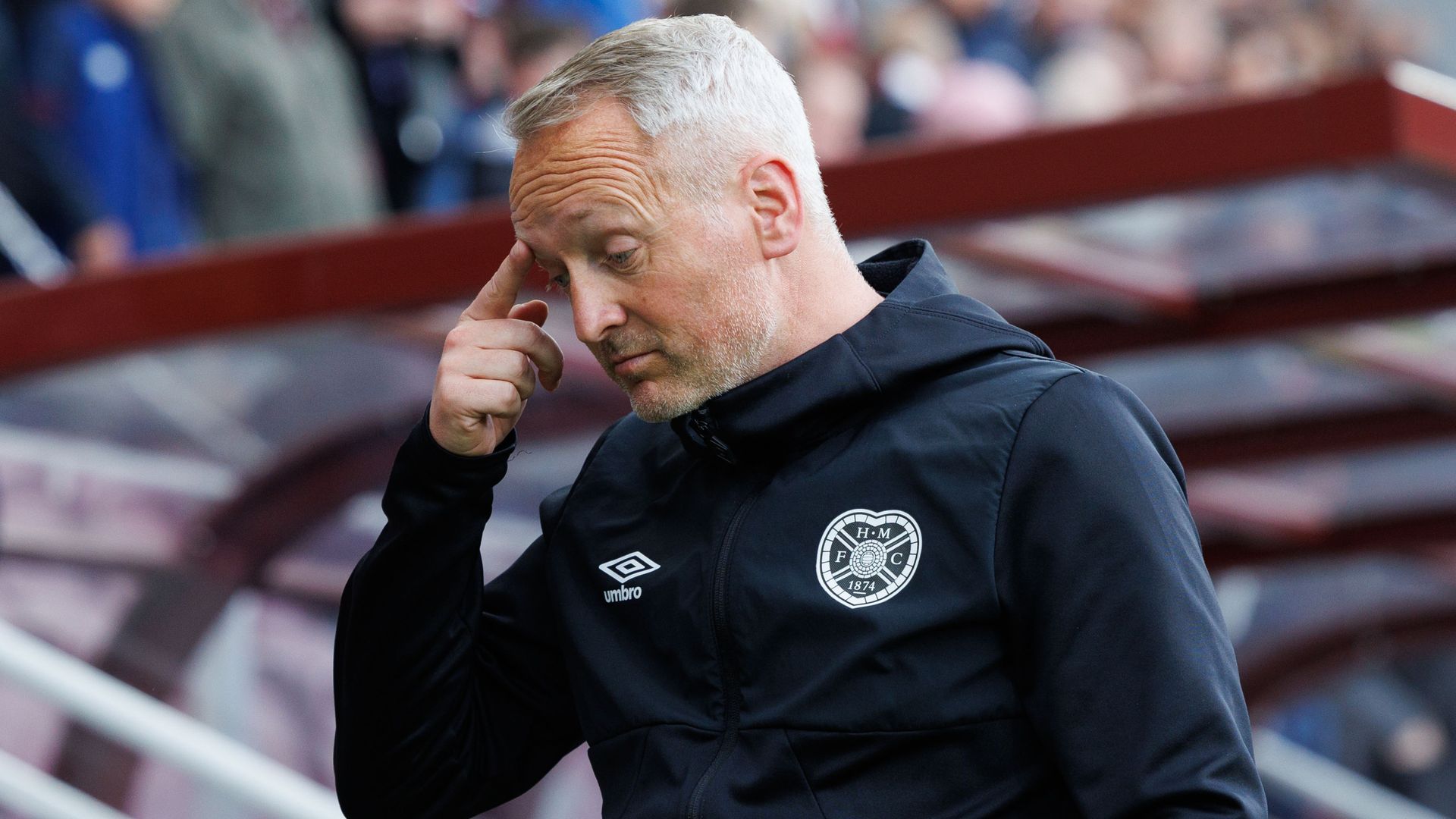 Hearts sack Critchley after six months