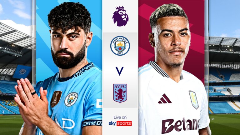 Man City vs Aston Villa preview: CL race heats up live on Sky Sports