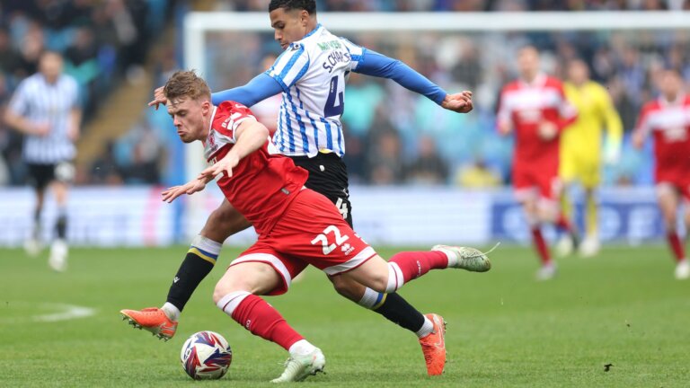 Middlesbrough suffer huge play-off blow at Sheff Wed