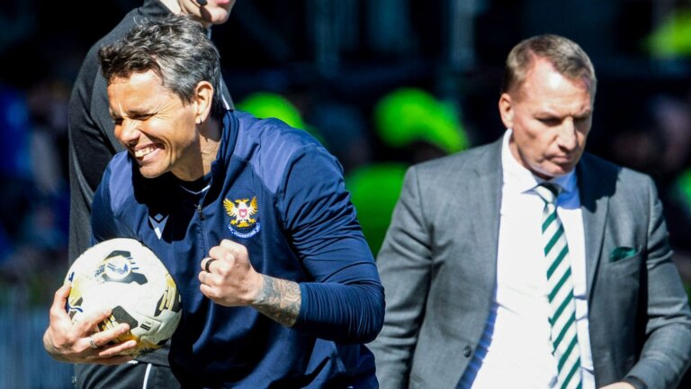 Celtic suffer shock defeat at rock-bottom St Johnstone