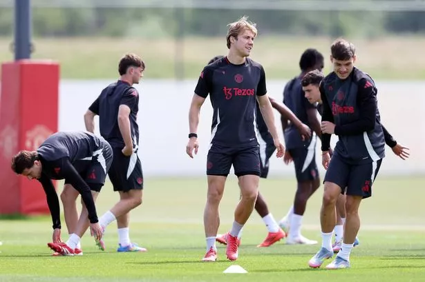 Man Utd signing spotted in Carrington training for first time after transfer