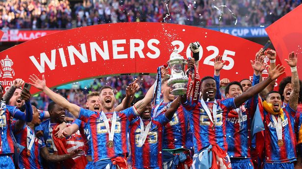 Crystal Palace duo miss FA Cup celebrations after being taken to hospital from Wembley