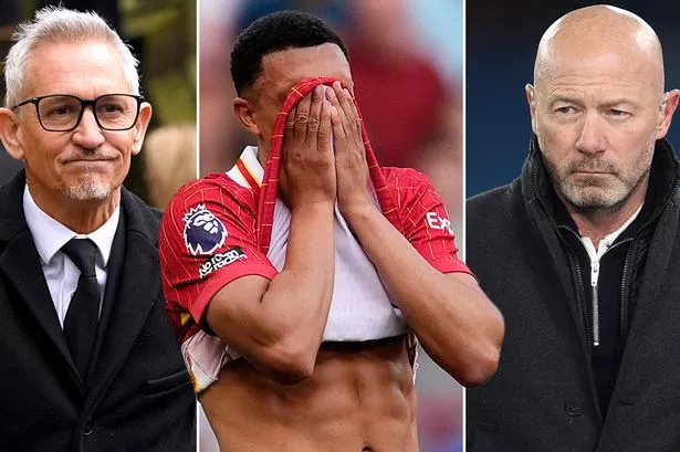 Gary Lineker and Alan Shearer in agreement on Liverpool fans’ Trent Alexander-Arnold boos