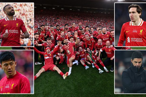 Liverpool’s 10 remaining targets this season after Premier League title glory secured