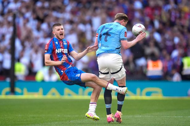 Adam Wharton forced to miss Crystal Palace FA Cup celebrations after Kevin De Bruyne incident